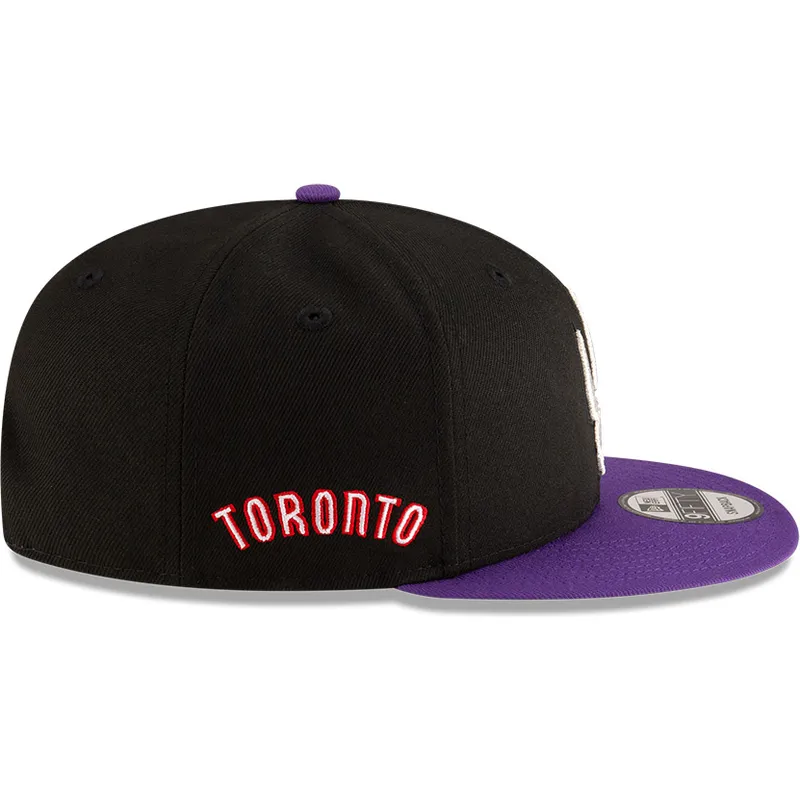 epci-plata-negru-snapback-9fifty-classic-de-toronto-raptors-nba-de-new-era