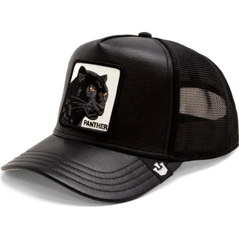 Gorra trucker negra pantera Shleather Panther The Farm de Goorin Bros.