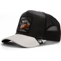 gorra-trucker-negra-y-gris-serpiente-mamba-shleather-snake-the-farm-de-goorin-bros