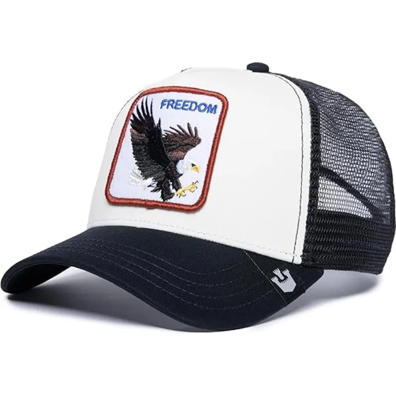 epci-curbata-alb-snapback-freedom-the-farm-de-goorin-bros epci-curbata-alb-snapback-freedom-the-farm-de-goorin-bros