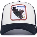 epci-curbata-alb-snapback-freedom-the-farm-de-goorin-bros