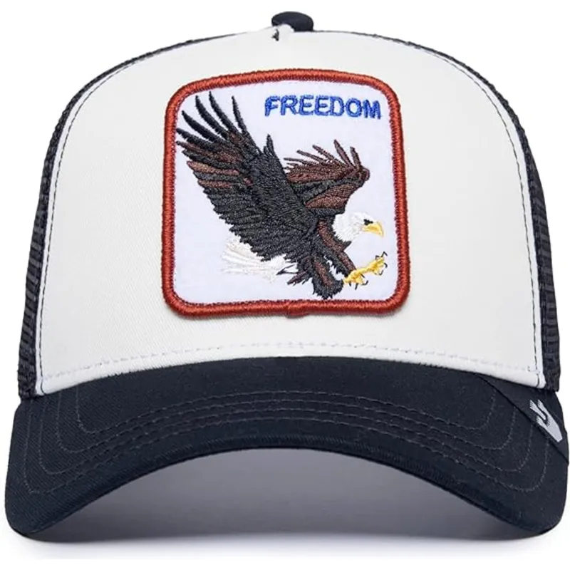 epci-curbata-alb-snapback-freedom-the-farm-de-goorin-bros epci-curbata-alb-snapback-freedom-the-farm-de-goorin-bros