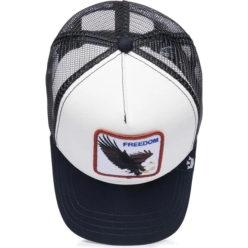 epci-curbata-alb-snapback-freedom-the-farm-de-goorin-bros epci-curbata-alb-snapback-freedom-the-farm-de-goorin-bros