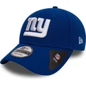 blaue-verstellbare-gebogene-kappe-9forty-the-league-der-new-york-giants-nfl-von-new-era