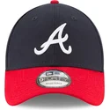 gorra-curva-azul-marino-y-roja-ajustable-9forty-the-league-de-atlanta-braves-mlb-de-new-era