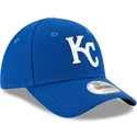 casquette-courbee-bleue-ajustable-9forty-the-league-kansas-city-royals-mlb-new-era