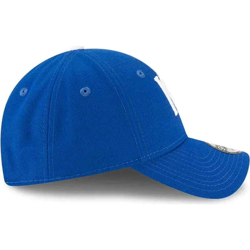 blaue-verstellbare-curved-cap-9forty-the-league-der-kansas-city-royals-mlb-von-new-era