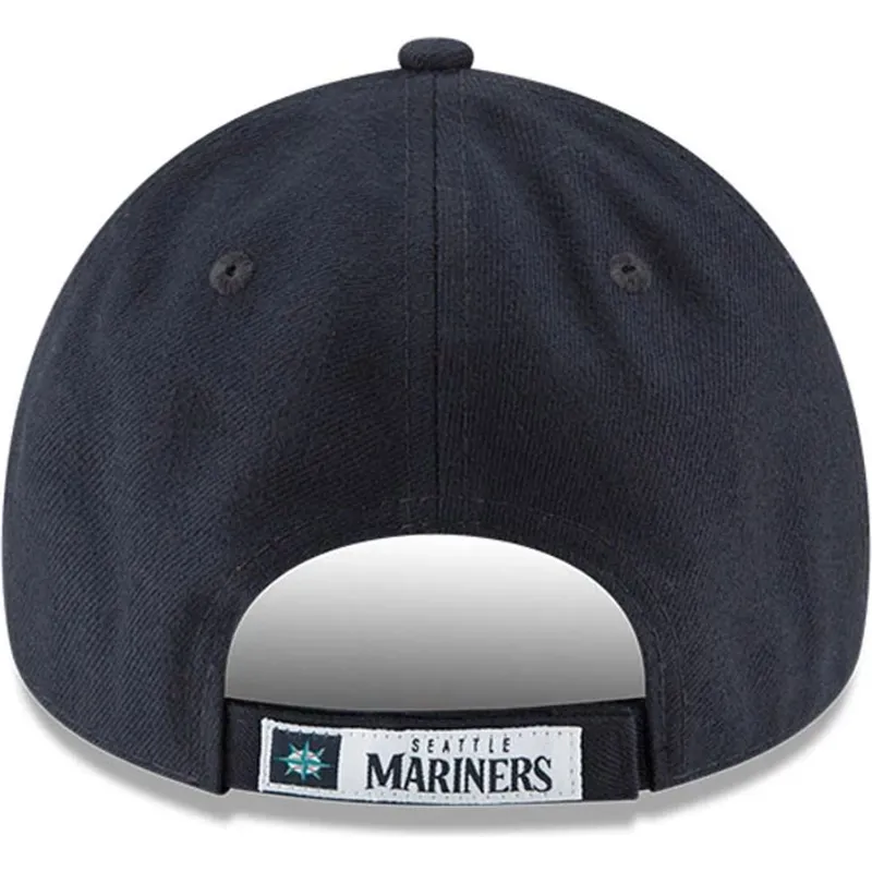 cappellino-visiera-curva-blu-marino-regolabile-9forty-the-league-di-seattle-mariners-mlb-di-new-era