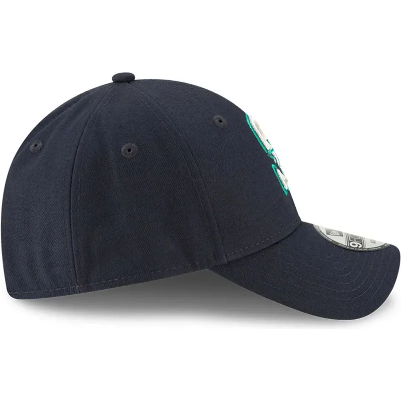cappellino-visiera-curva-blu-marino-regolabile-9forty-the-league-di-seattle-mariners-mlb-di-new-era