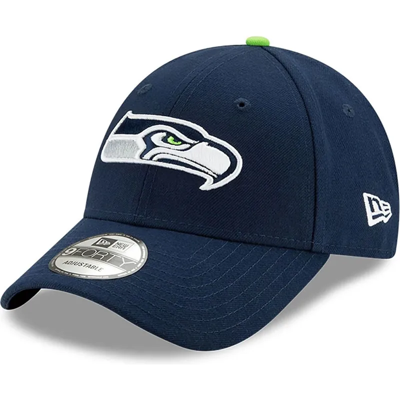 marinbla-bojd-justerbar-keps-9forty-the-league-fran-seattle-seahawks-nfl-av-new-era