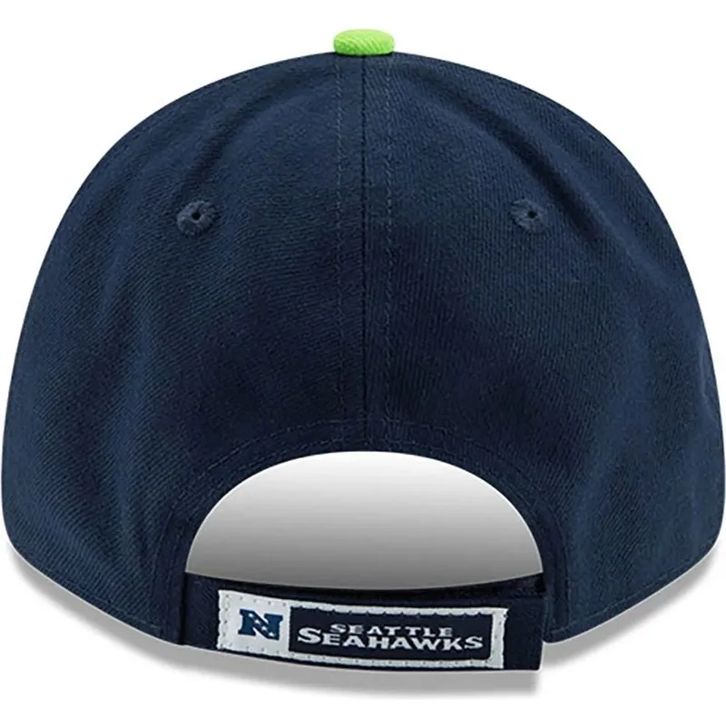 marinbla-bojd-justerbar-keps-9forty-the-league-fran-seattle-seahawks-nfl-av-new-era