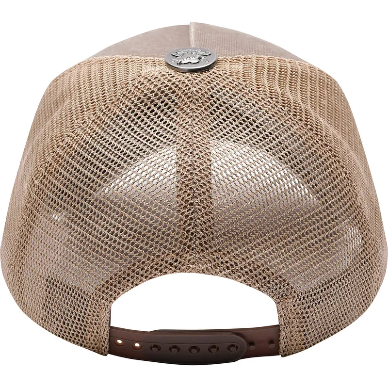epci-curbata-bej-snapback-desert-tiger-de-ed-hardy