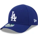 casquette-courbee-bleue-snapback-9forty-m-crown-player-replica-los-angeles-dodgers-mlb-new-era