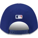 9forty-m-crown-player-replica-snapback-cap-in-blau-der-los-angeles-dodgers-mlb-von-new-era