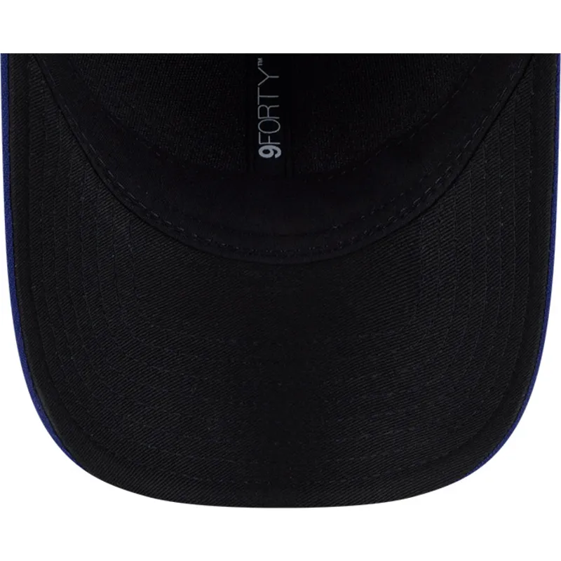 9forty-m-crown-player-replica-snapback-cap-in-blau-der-los-angeles-dodgers-mlb-von-new-era