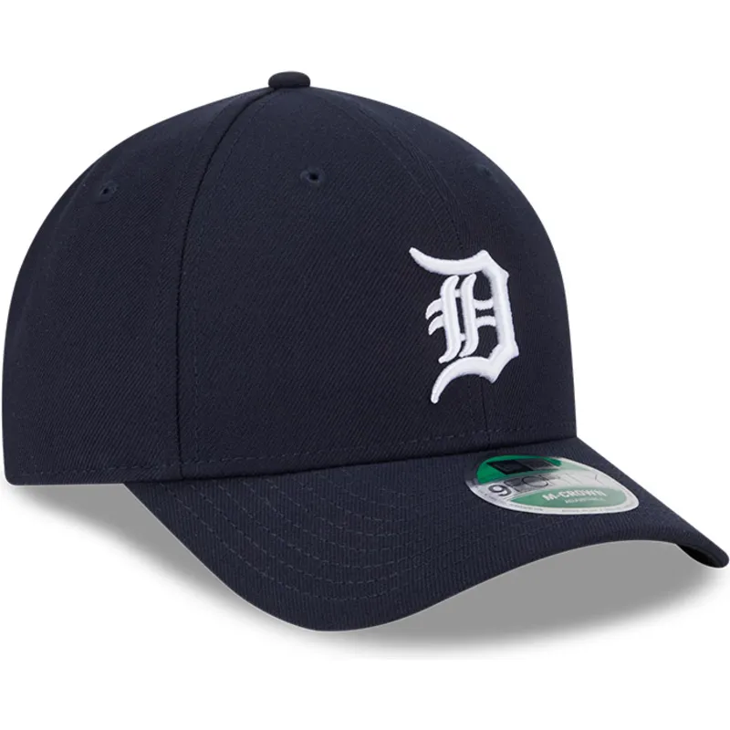gorra-curva-navy-snapback-9forty-m-crown-player-replica-der-detroit-tigers-mlb-von-new-era
