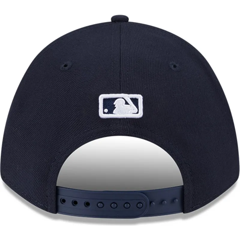 cappellino-snapback-blu-navy-curva-9forty-m-crown-player-replica-dei-detroit-tigers-mlb-di-new-era