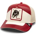 epci-curbata-rou-snapback-moto-lamba-raging-the-farm-de-goorin-bros