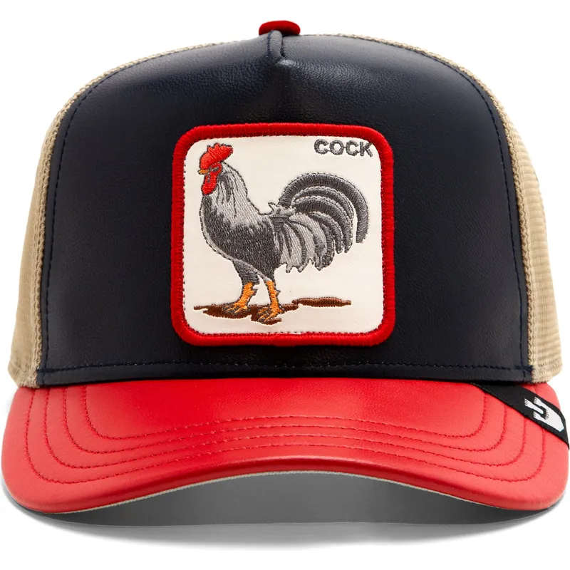epci-curbata-bleumarin-snapback-shleather-cock-the-farm-de-goorin-bros