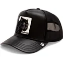 casquette-trucker-noire-panthere-shleather-panther-the-farm-goorin-bros