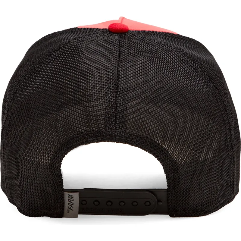 cappello-trucker-rosso-e-nero-cavallo-shleather-stallion-the-farm-di-goorin-bros