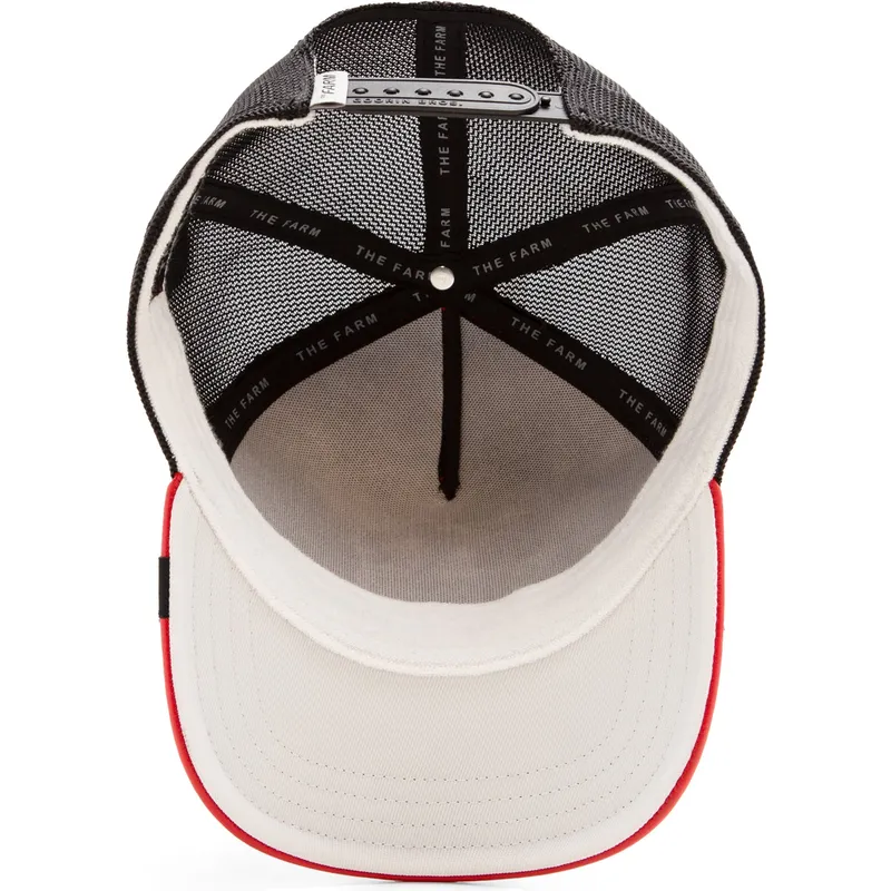 cappello-trucker-rosso-e-nero-cavallo-shleather-stallion-the-farm-di-goorin-bros
