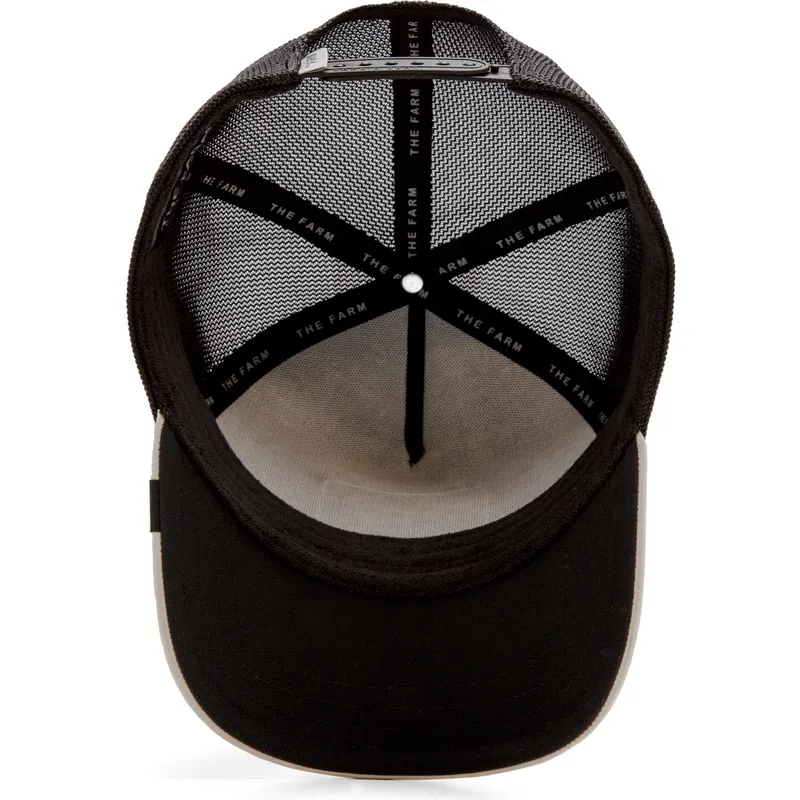 gorra-trucker-nera-e-grigia-serpente-mamba-shleather-snake-the-farm-di-goorin-bros