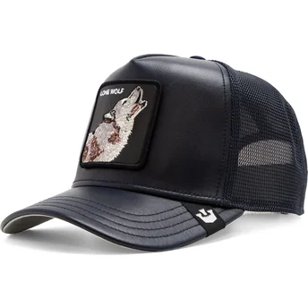 Șepci curbată camionagiu bleumarin snapback Lone Shleather Wolf The Farm de Goorin Bros.