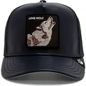 casquette-trucker-bleue-marine-loup-lone-shleather-wolf-the-farm-goorin-bros