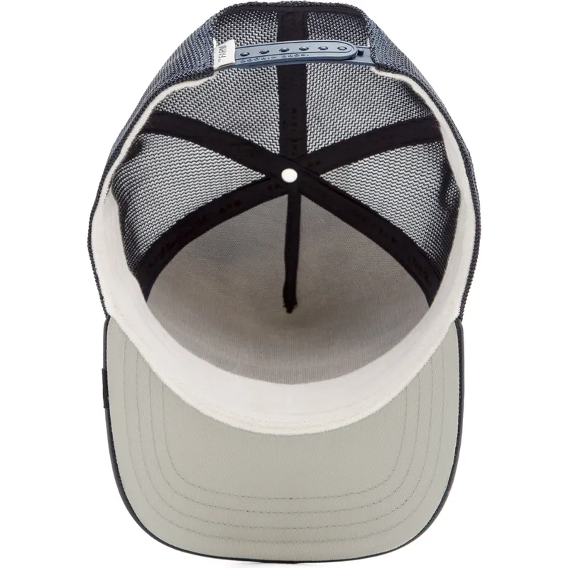 marineblaue-trucker-kappe-lone-shleather-wolf-the-farm-mit-wolf-von-goorin-bros