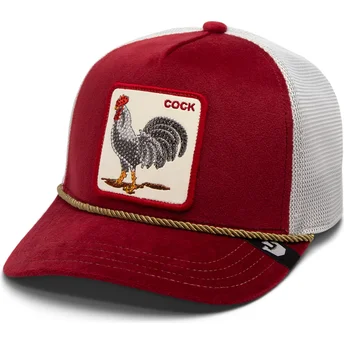 Șepci curbată roșu snapback Cock Garnet Rooster The Farm Jewel Tones The Farm de Goorin Bros.