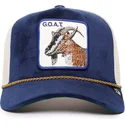 epci-curbata-albastru-snapback-sapphire-goat-the-farm-jewel-tones-the-farm-de-goorin-bros