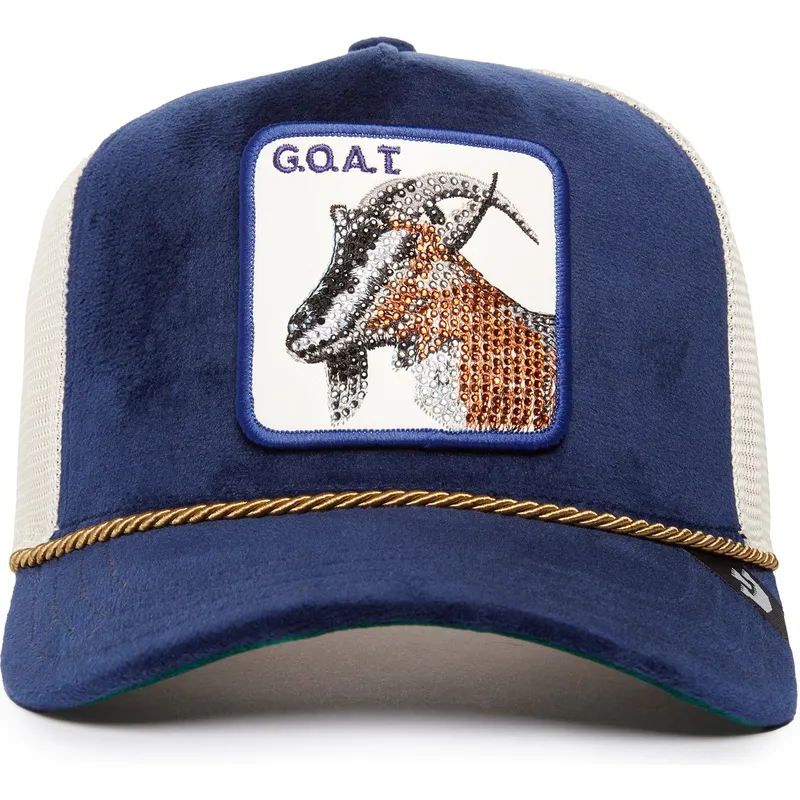 epci-curbata-albastru-snapback-sapphire-goat-the-farm-jewel-tones-the-farm-de-goorin-bros