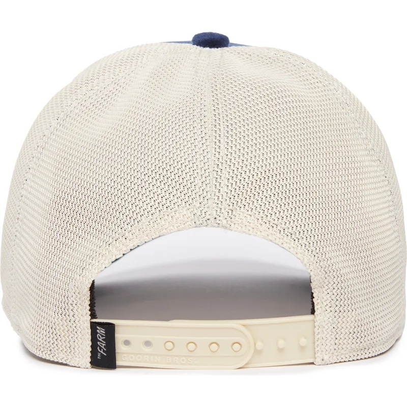 epci-curbata-albastru-snapback-sapphire-goat-the-farm-jewel-tones-the-farm-de-goorin-bros