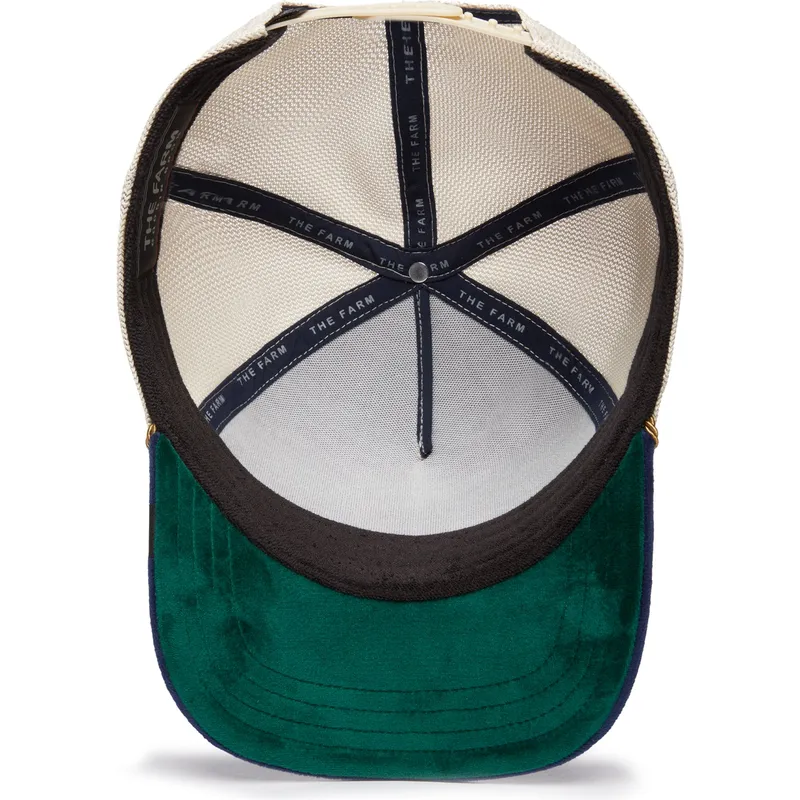 epci-curbata-albastru-snapback-sapphire-goat-the-farm-jewel-tones-the-farm-de-goorin-bros
