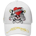 epci-curbata-alb-snapback-love-kills-slowly-de-ed-hardy