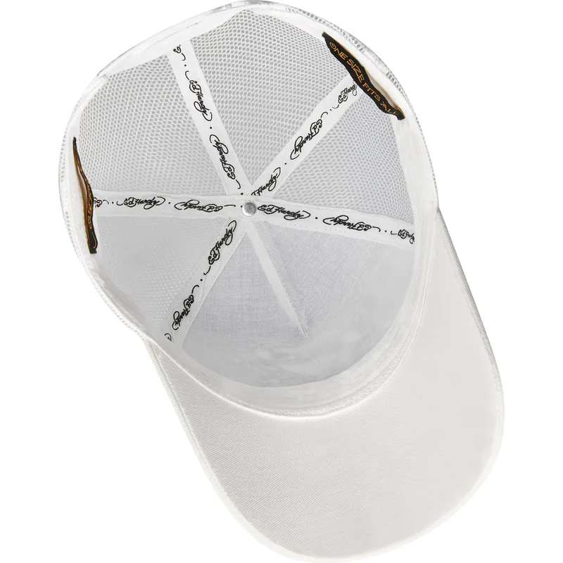 epci-curbata-alb-snapback-love-kills-slowly-de-ed-hardy