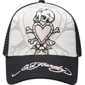 epci-curbata-negru-snapback-death-before-de-ed-hardy