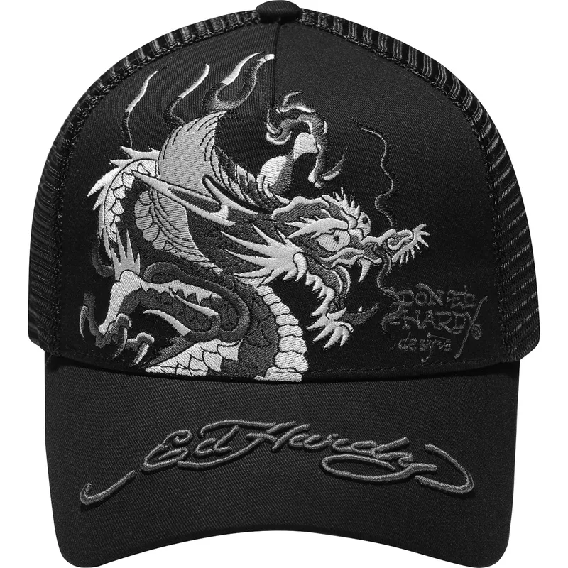 svart-trucker-keps-mono-giant-dragon-fran-ed-hardy