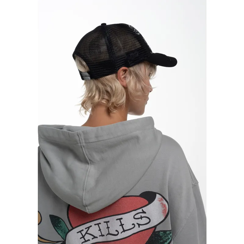 cappellino-trucker-nero-duo-black-snake-di-ed-hardy