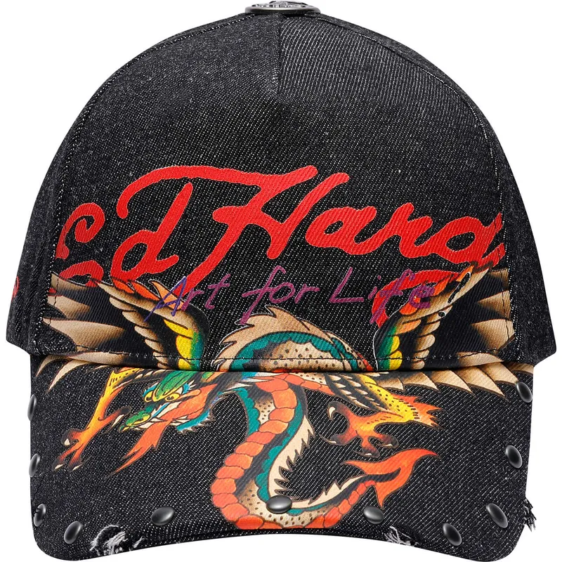 epci-curbata-negru-reglabila-art-for-life-acid-wash-de-ed-hardy
