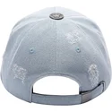 epci-curbata-albastru-reglabila-denim-embossed-skull-de-ed-hardy