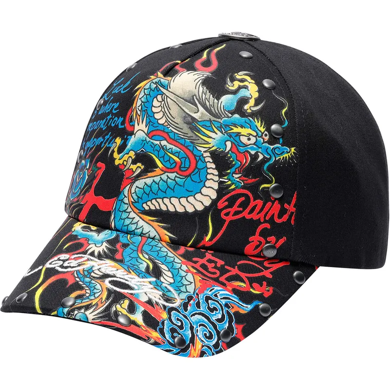 schwarze-verstellbare-curved-cap-blue-dragon-von-ed-hardy