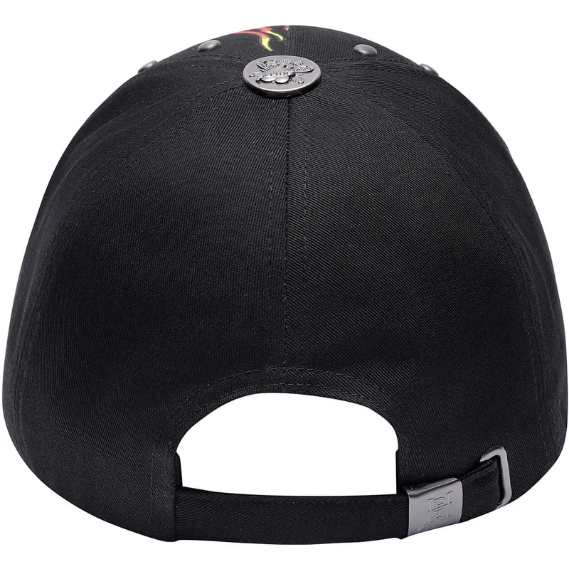 cappellino-curvo-nero-regolabile-blue-dragon-di-ed-hardy