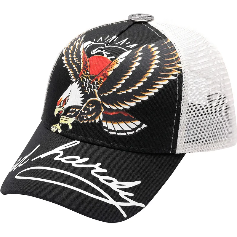 epci-curbata-negru-snapback-soaring-eagle-de-ed-hardy