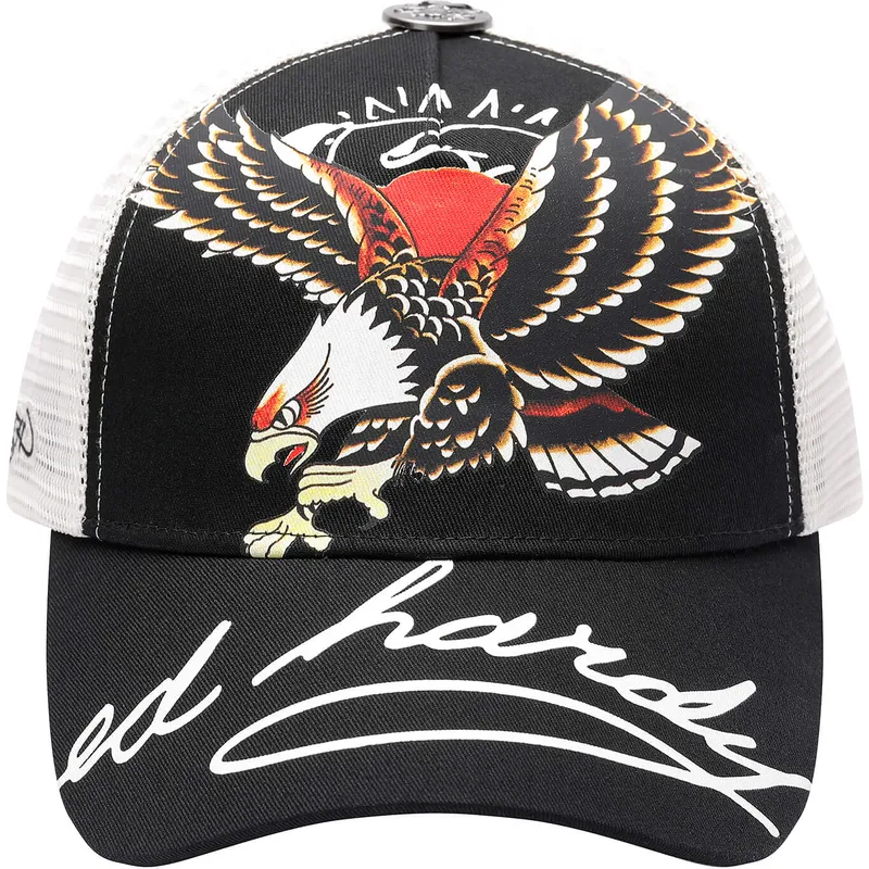 epci-curbata-negru-snapback-soaring-eagle-de-ed-hardy