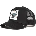 gorra-trucker-negra-escorpion-deadly-the-deadliest-scorpion-the-farm-de-goorin-bros