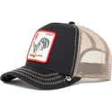 gorra-trucker-negra-gallo-rooster-de-goorin-bros