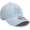 gorra-curva-azul-ajustable-con-logo-azul-9forty-league-essential-de-new-york-yankees-mlb-de-new-era