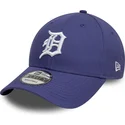 cappellino-curvo-viola-regolabile-9forty-league-essential-dei-detroit-tigers-mlb-di-new-era